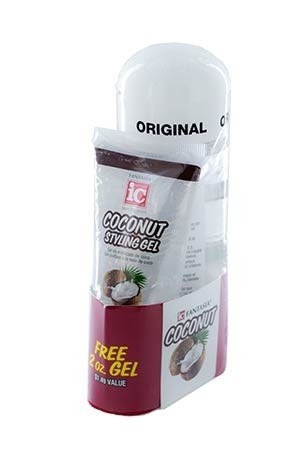 [Fantasia-box#91B]  Coconut Oil Hair Polisher(6oz) w/ Gel (2 oz)