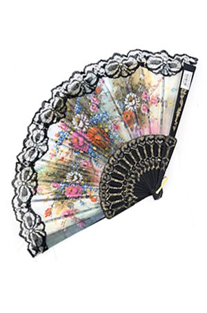Magic Gold Fashion Folding Fan #6564 - dz