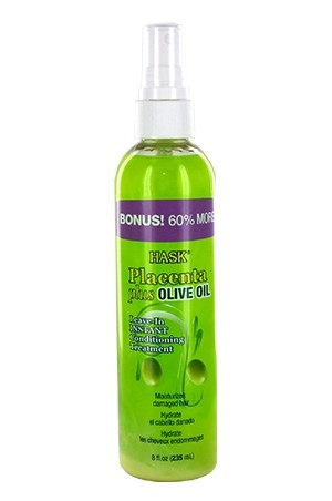 [Hask-box#3B]  Hair Treatment Spray - Olive Oil (8 oz) 