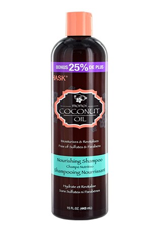 [Hask-box#47B] Nourishin Shampoo-Coconut Oil (15oz)