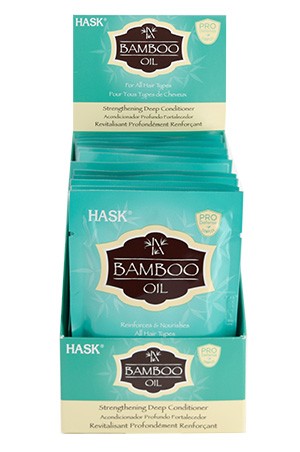 [Hask-box#61] Bamboo Oil Strength Deep Conditioner [1.75 oz/12 pk/ ds]