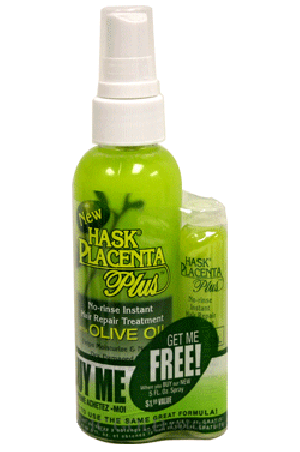 [Hask-box#3] Placenta Hair Treatment Spray - Olive Oil (5oz)