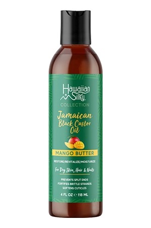 Hawaiian Silky Jamaican Black Caster Oil MangoButter(4oz)#82	