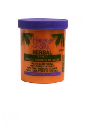 [Hawaiian Silky-box#32] Herbal 3-in-1 Relaxer Jar (7.5oz)