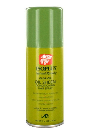 [Isoplus-box#53] Natural Remedy Olive Oil Sheen Hair Spray (2oz)