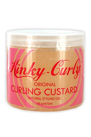 [Kinky Curly-box#6] Curling Custard Natural Styling Gel (16oz)