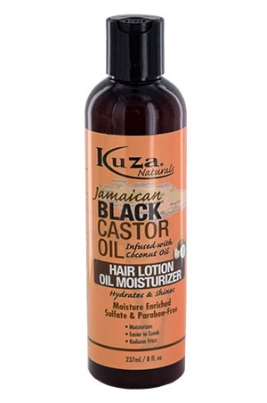 [Kuza-box#43] Black Castor Oil Moisturizer Lotion (8oz) 