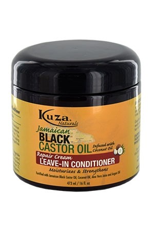 [Kuza-box#44] Black Castor Oil Leave In Conditioner (16oz)