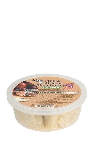 KUZA 100% Shea Butter - White Chunky (5oz)#52	