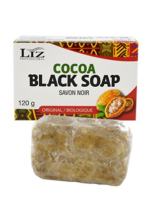 [LIZ Professional-box#8] Cocoa Black Soap (120g)