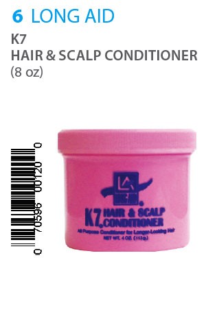 [Long Aid-box#6] K7 Hair & Scalp Cond. (8oz) jar