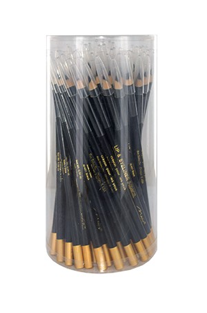 [Magic-#M401] Lip & Eye Liner Long Pencil 72pcs [Black] - jar