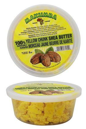 [Makumba-box#8] 100% Shea Butter Chunk - Yellow (8 oz)