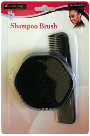 [Magic Gold]- #0365 Shampoo Brush with Comb (dz)