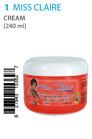 [Miss Claire-box#1] Anti-Spot Lightening Cream (240ml)