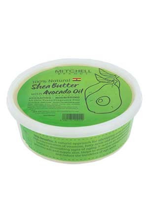 [Mitchell-box#11] Shea Butter with Avocado Oil (8oz) -jar