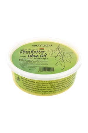 [Mitchell-box#4] Shea Butter with Olive Oil (8oz)-jar 