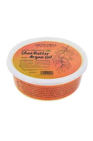 [Mitchell-box#5] Shea Butter with Argan Oil (8oz)-jar 