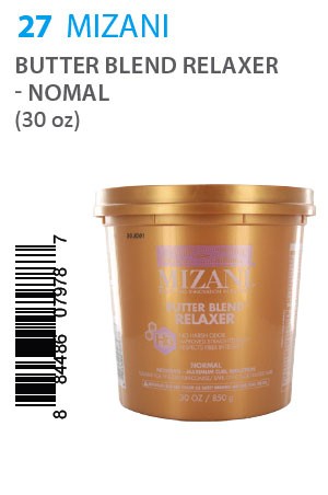 [Mizani-box#27] Butter Blend Relaxer Nomal (30 oz)