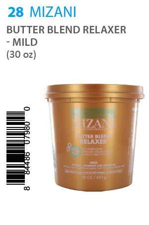 [Mizani-box#28] Butter Blend Relaxer Mild (30 oz)