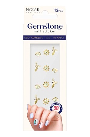 [Nicka K-box #NSGM02] Gemstone Nail Sticker 02