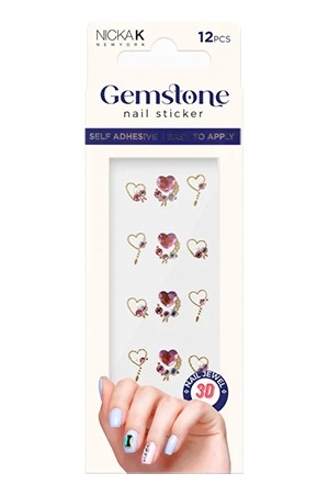 [Nicka K-box #NSGM07] Gemstone Nail Sticker 07