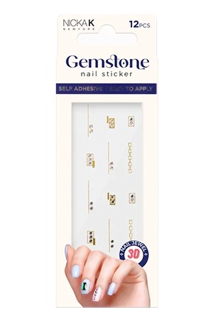 [Nicka K-box #NSGM10] Gemstone Nail Sticker 10