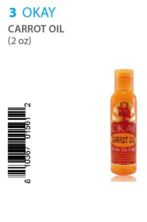 [Okay-box#3] Carrot Oil (2oz)