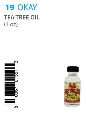 [Okay-box#19] Tea Tree Oil (1oz)