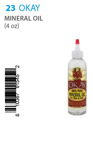 [Okay-box#23] Mineral Oil (4oz)