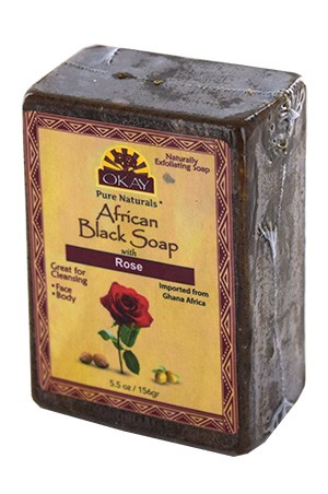 [Okay-box#58]  African Black Soap Rose (5.5oz)
