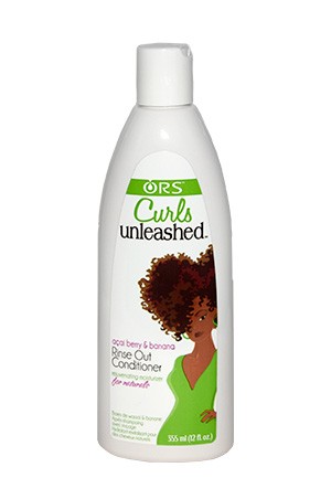 [Organic Root-box#124] Curls Unleashed Acai Berry & Banana Rinse Out Conditioner (12oz)