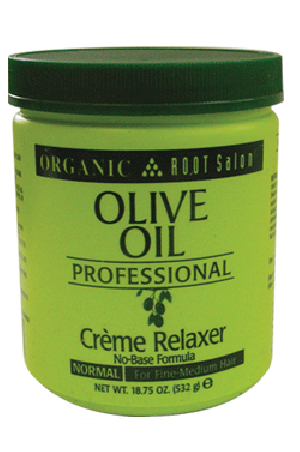 [Organic Root-box#5] Olive Oil Creme  Relaxer(18.75oz)-Normal