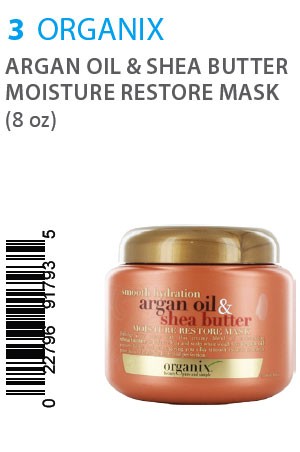 [Organix-box#3] Argan Oil & S/B Moisture Restore Mask (8 oz)