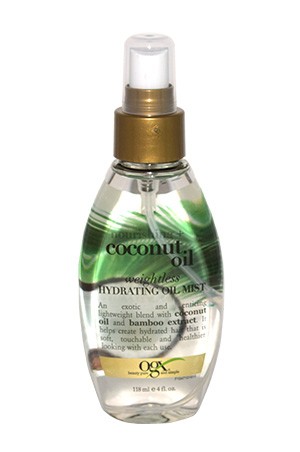 [Organix-box#12] Coconut Oil Hydrating Oil Mist (4 oz) 