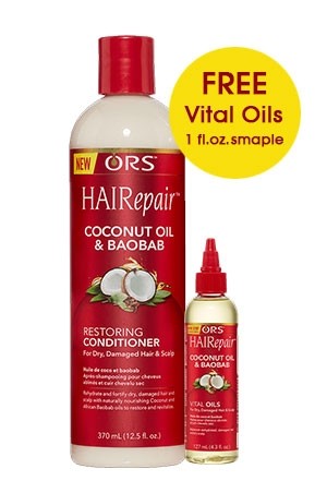 [Organic Root-box#150] HAIRepair Coconut Oil & Baobab Restoring Conditioner (12.5 oz)