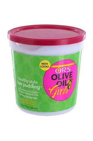 [Organic Root-box#49] Olive Oil Girls Hair Pudding (13oz)