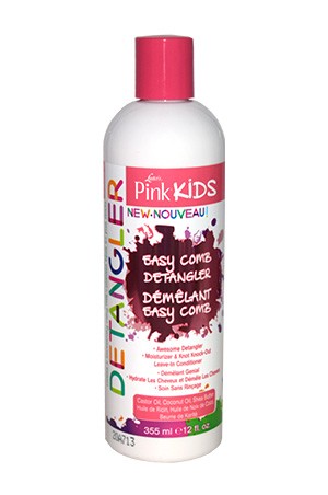 [Pink-box#69] Pink Kids Easy Comb Detangler (12oz)
