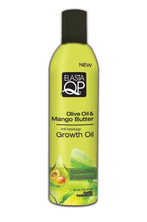 [Elasta QP-box#67] Olive Oil & Mango Butter Anti-Breakage Growth Oil 8oz
