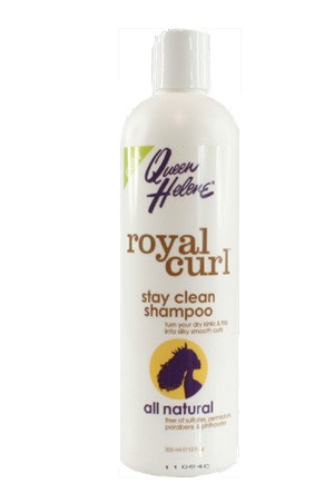 [Queen Helene-box#61] Royal Curl Stay Clean Shampoo (12 oz)