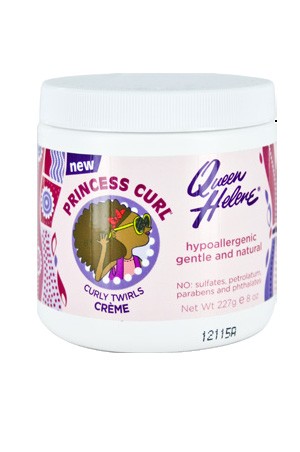 [Queen Helene-box#64] Princess Curl Curly Twirls Creme (8 oz)