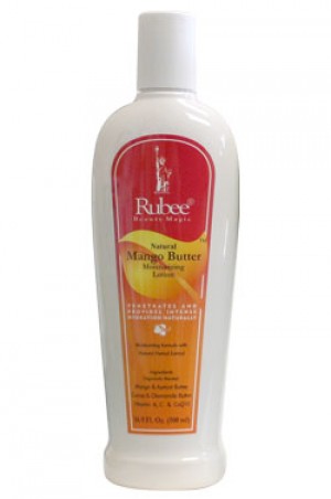 [Rubee-box#14] Natural Mango Butter Moisturizing Lotion (16.9oz)