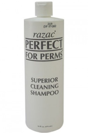[Razac-box#6] Perfect for Perms Superior Cleansing Shampoo (16oz)