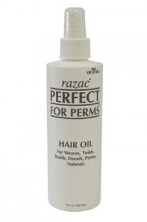 [Razac-box#9] Perfect for Perms Hair Oil (8oz)