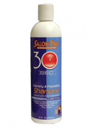 [Salon Pro-box#19B] 30 Sec Cleansing & Preparatory Shampoo (12 oz)