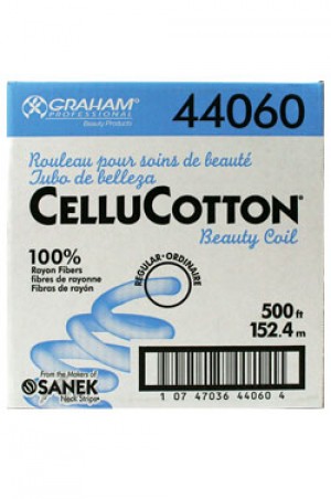 [Sanek-#44060] Cellu Cotton Beauty Coil -100% Rayon Fiber - Regular (500ft) -bx