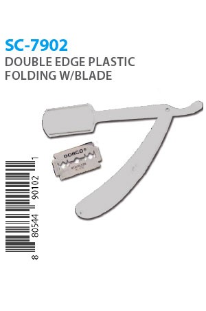 [#SC-7902] Hair Razor Double Edge w/ Blade