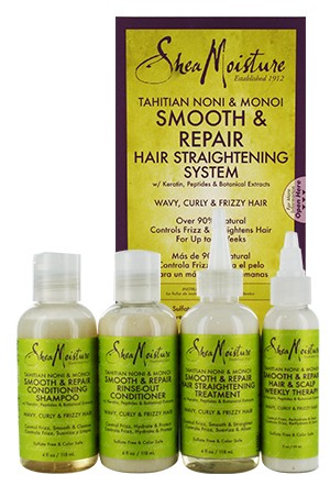 [Shea Moisture-box#67] Tahitian&Monoi S&R Hair Straightening System