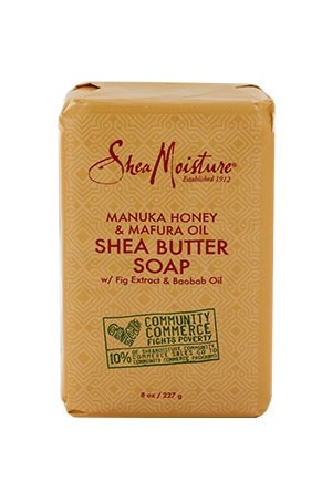 [Shea Moisture-box#116] Manuka Honey &Mafura Oil  Shea Butter Soap (8 oz)
