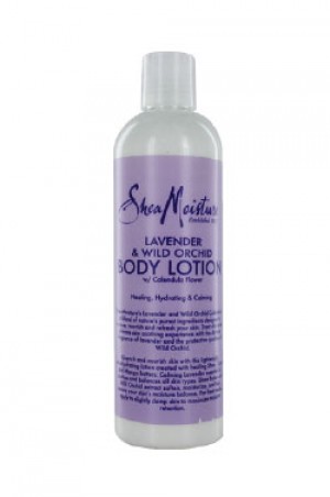 [Shea Moisture-box#9] Lavender & Wild Orchid Body Lotion (13oz)